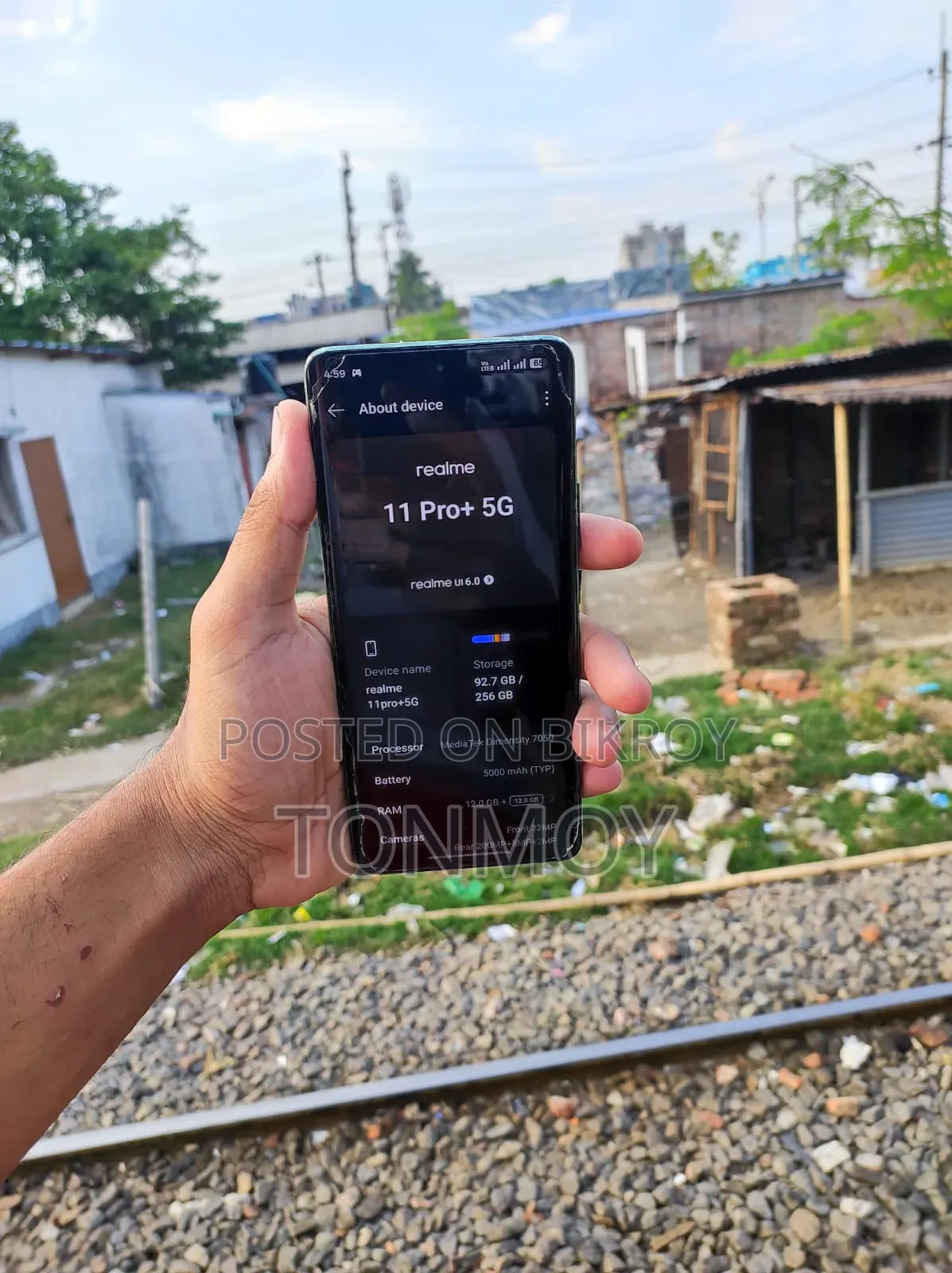 Realme 11 Pro+ 256 GB Green