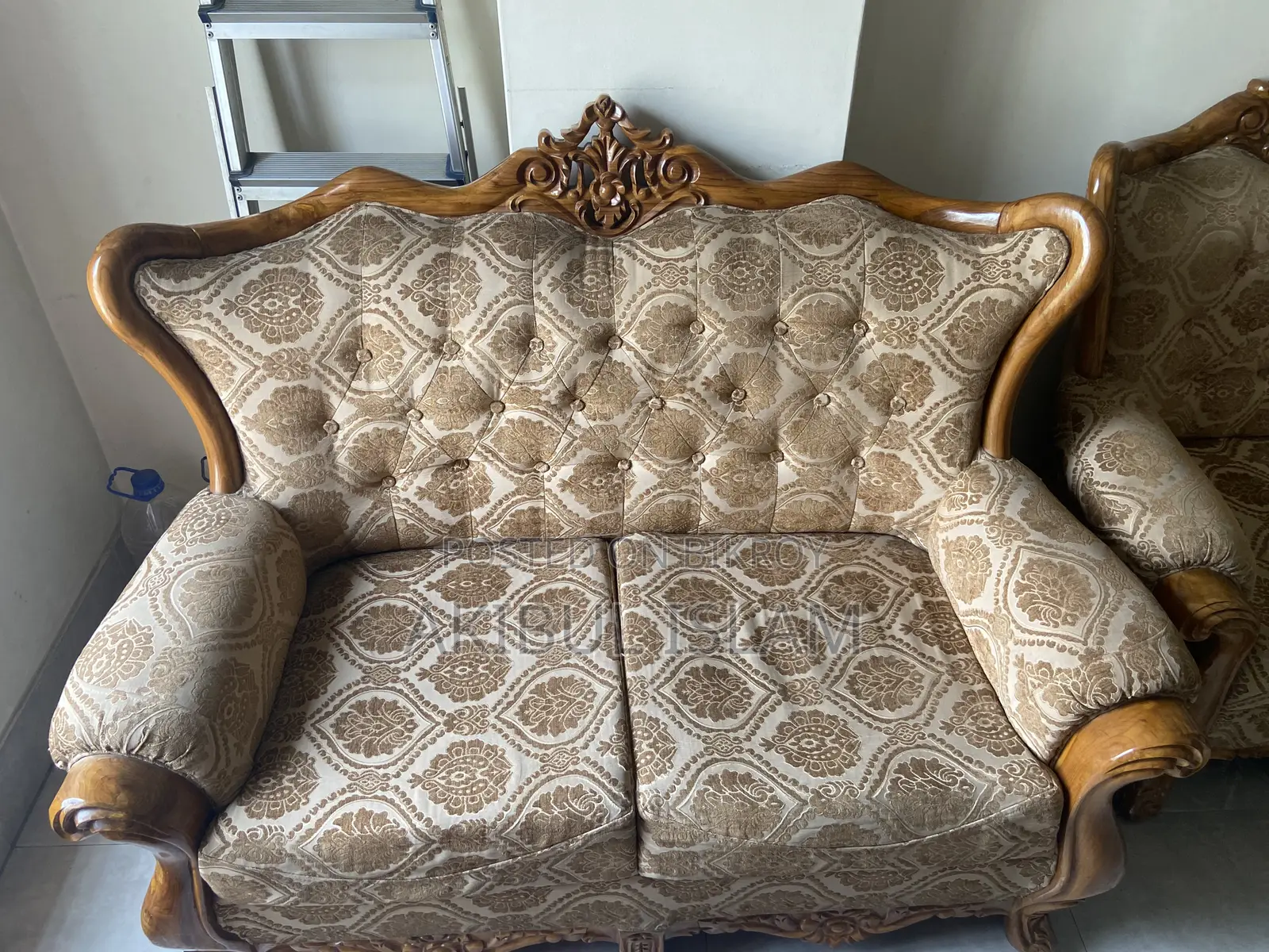 Victoria Teak Wood Sofa Set