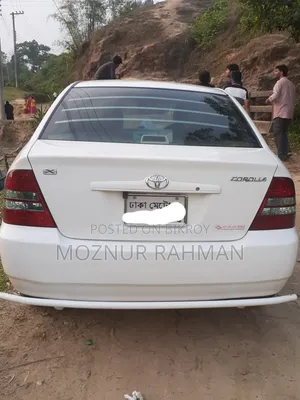 Toyota Corolla Sedan 2003 White