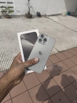অ্যাপল আইফোন ১৬ প্রো ম্যাক্স ২৫৬ জিবি গ্রে