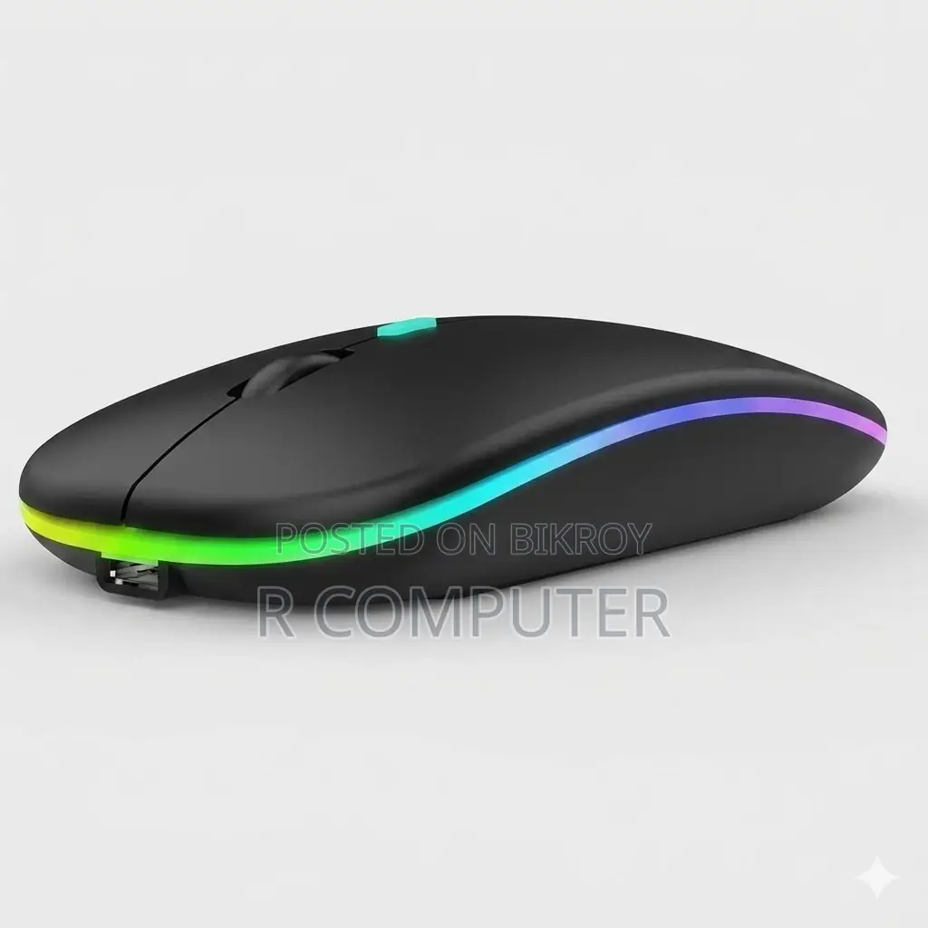 Hp W10 Wireless RGB Bluetooth Mouse