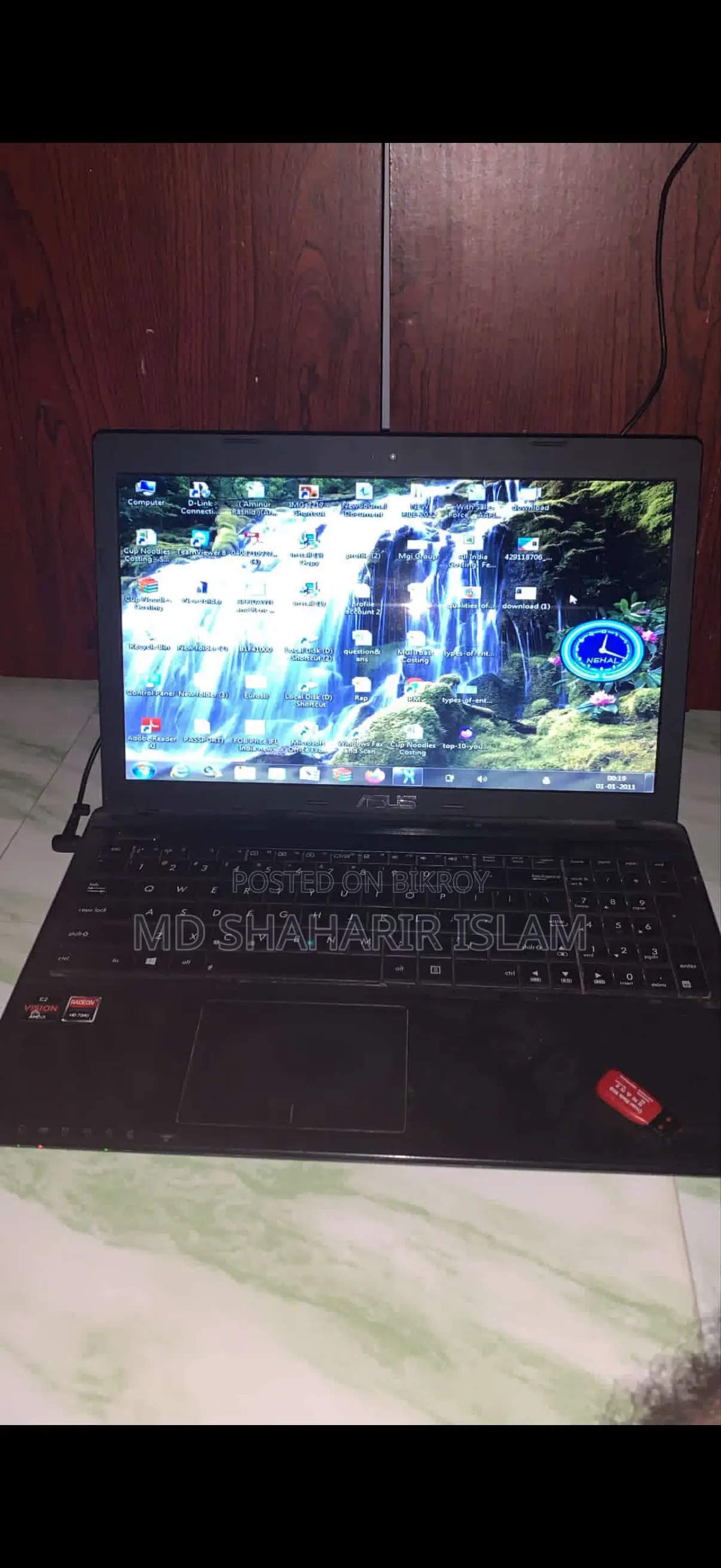 Laptop Asus 4GB AMD Ryzen HDD 512GB