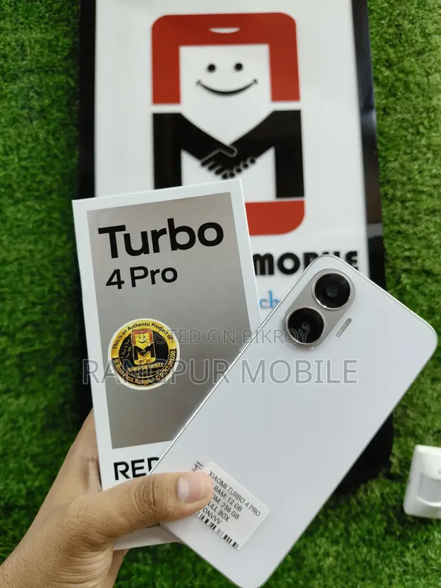 Xiaomi Redmi Turbo 4 Pro 256 GB White - RANGPUR MOBILE ▷ Price 