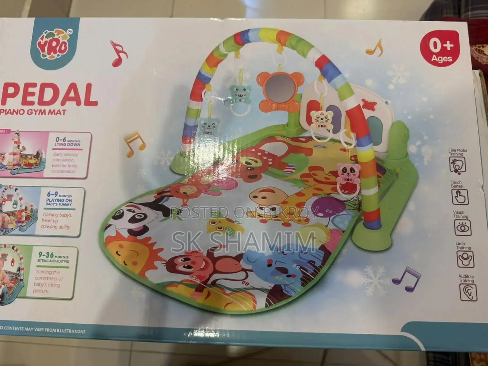 Mastela Baby Motion Cradle, Bed Bell, Piano Padel, Baby Rattle
