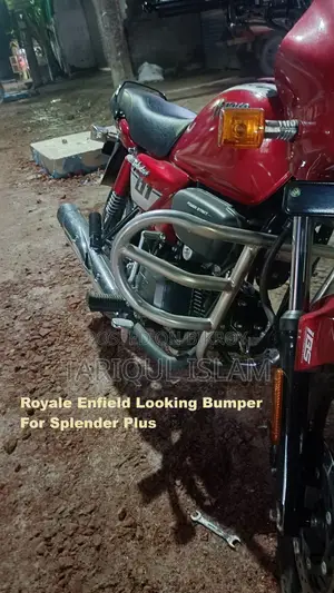 Hero Splendor Plus Bumper, Leg Guard, Guard, Royal Enfield Bumper