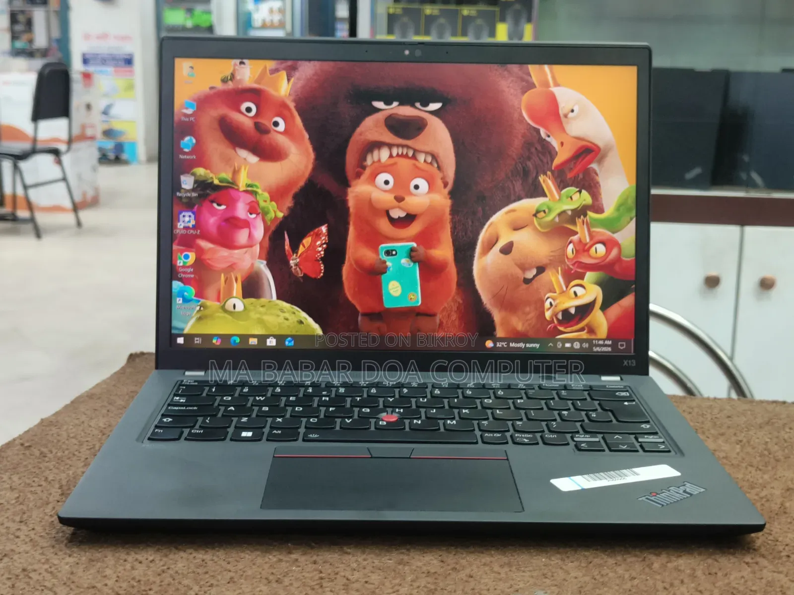 ল্যাপটপ Lenovo ThinkPad X13 Gen 2 16GB Intel Core I5 SSD 256GB