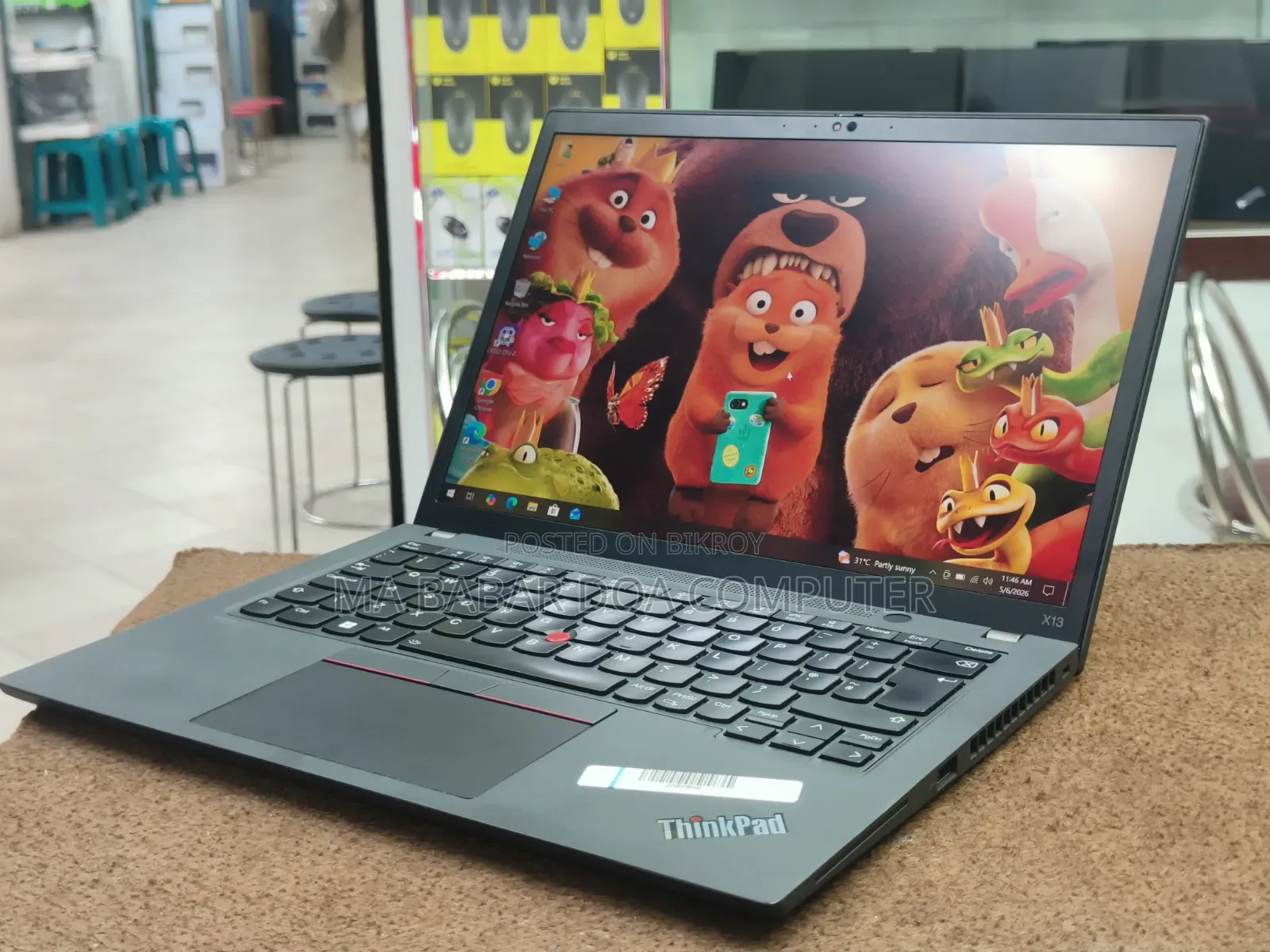 ল্যাপটপ Lenovo ThinkPad X13 Gen 2 16GB Intel Core I5 SSD 256GB