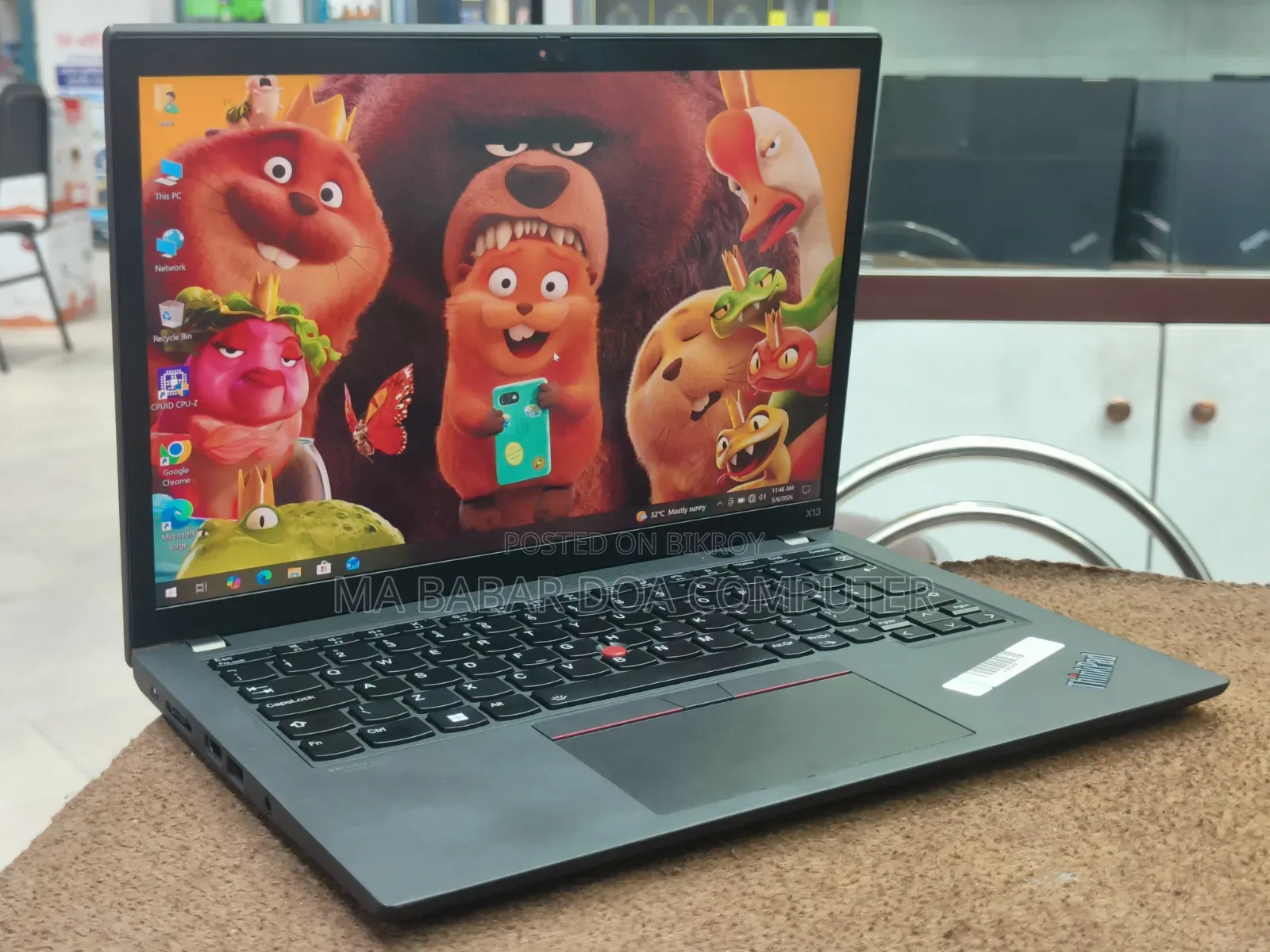 ল্যাপটপ Lenovo ThinkPad X13 Gen 2 16GB Intel Core I5 SSD 256GB