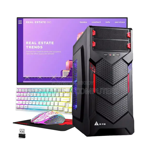 New Desktop Computer 8GB Intel Core I3 SSD 128GB