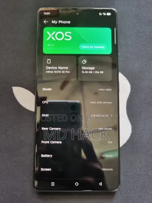 Infinix Note 50 Pro 256 GB Black