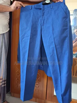 Premium Quality Royal Blue Textured Fabric Suit