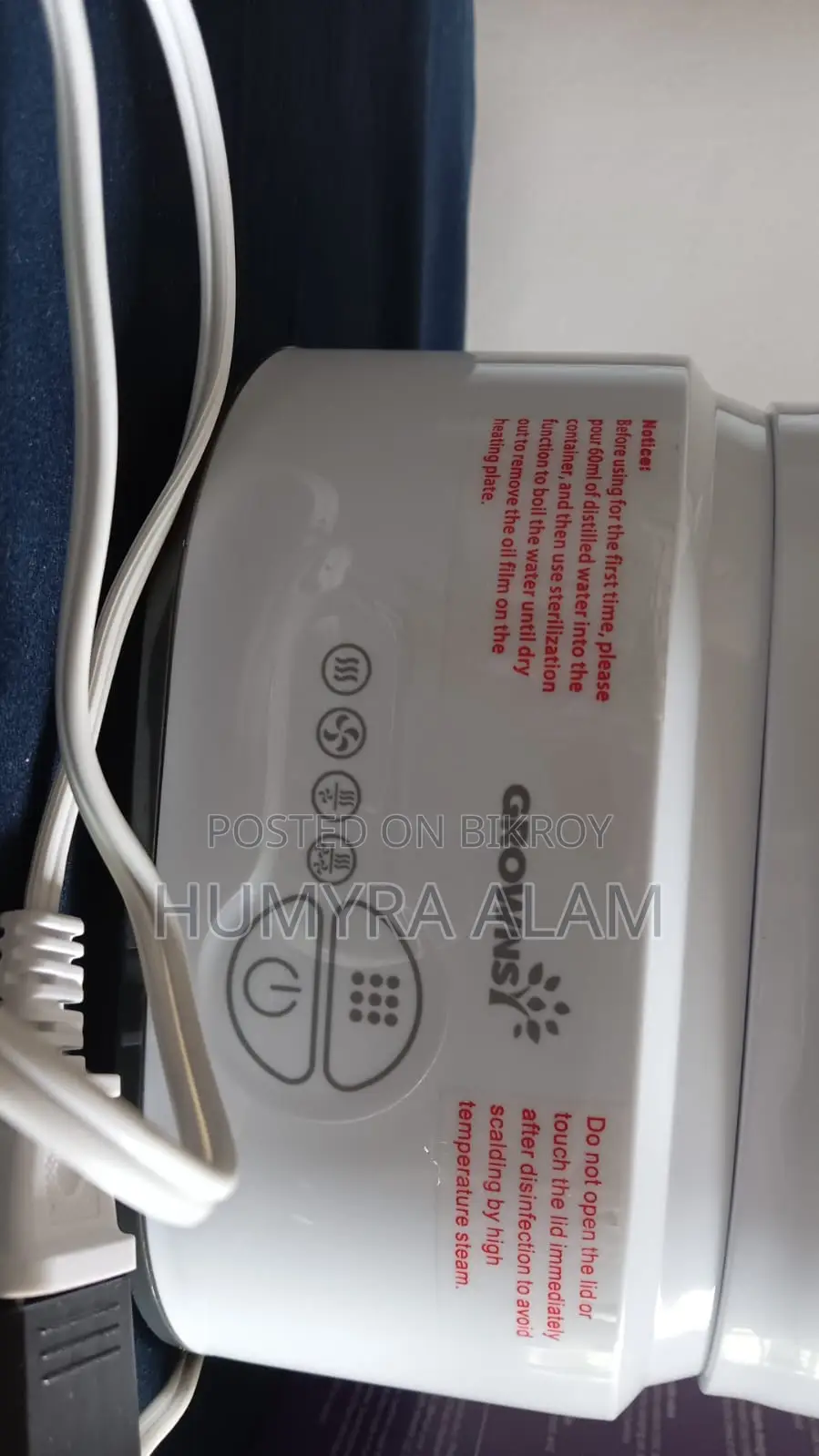 Grownsy Bottle Sterilizer and Dryer