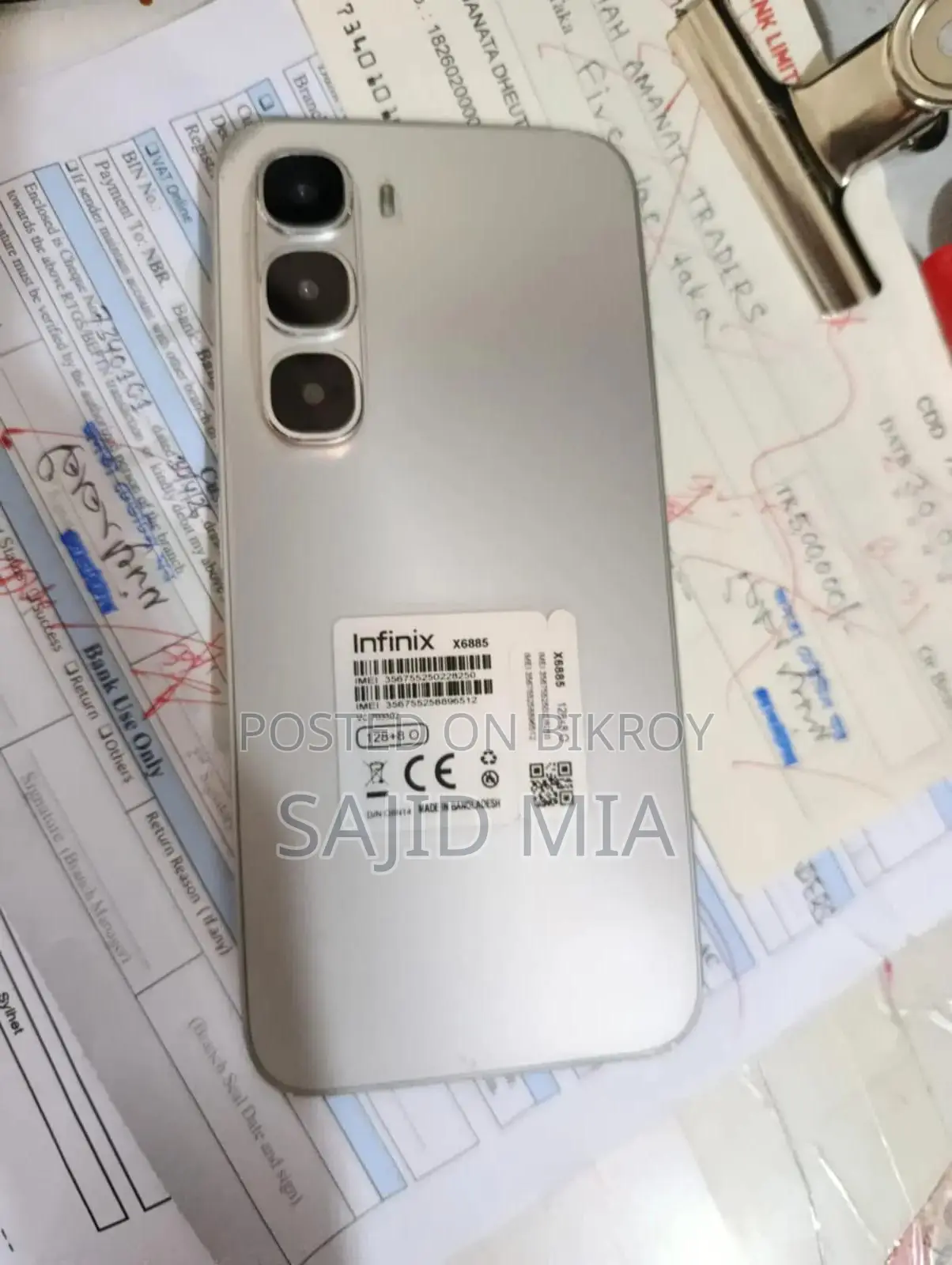 Infinix Hot 60 Pro 128 GB Silver