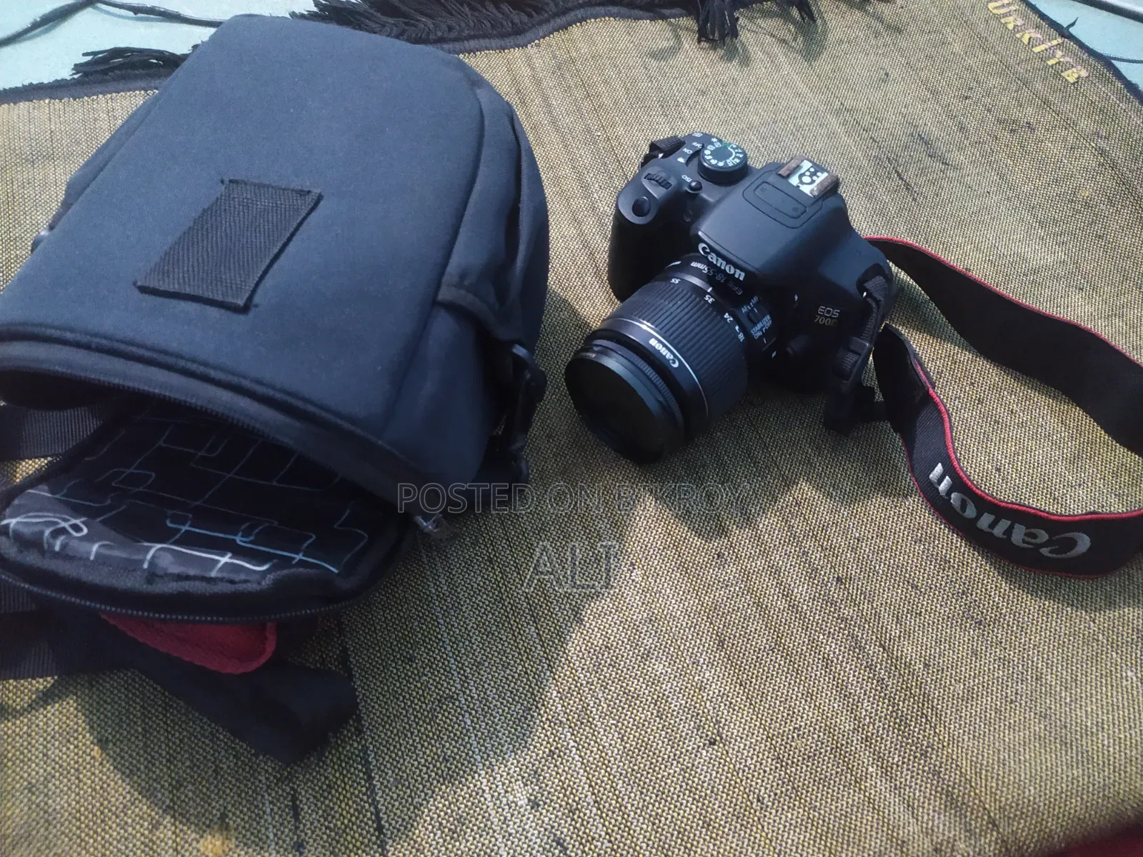 Canon 700d With 18-55 Mm Lense