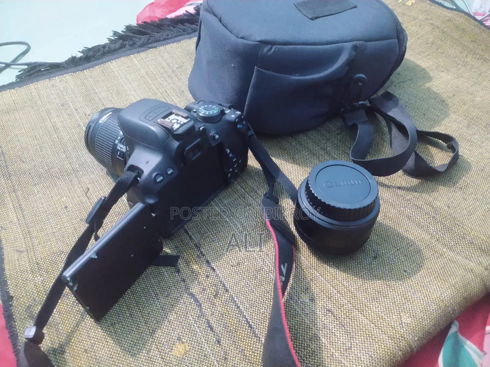 Canon 700d With 18-55 Mm Lense