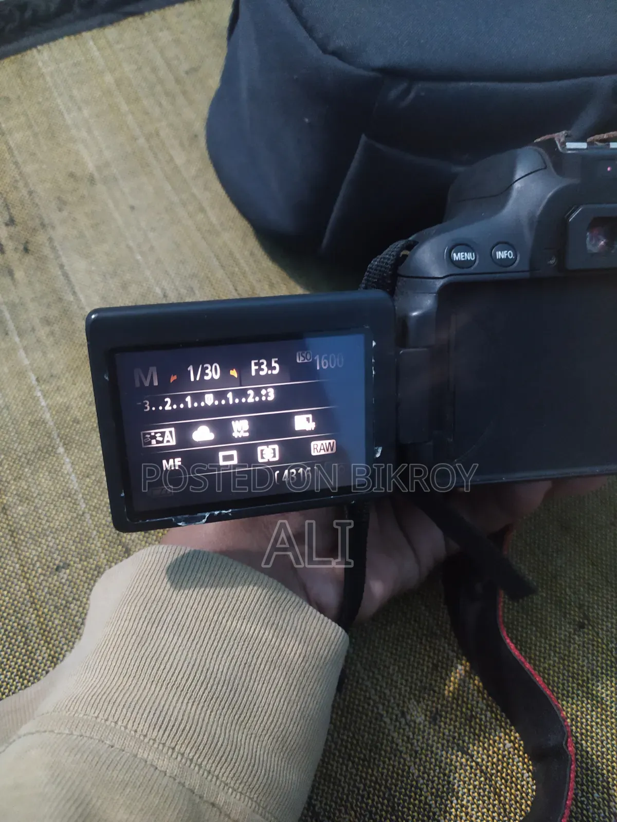 Canon 700d With 18-55 Mm Lense