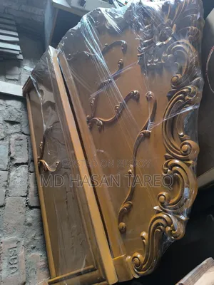 Chittagong Teak Wood Bed 5/7 Feet