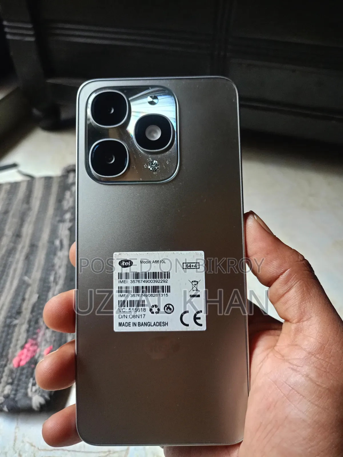 Itel A60S 64 GB Silver