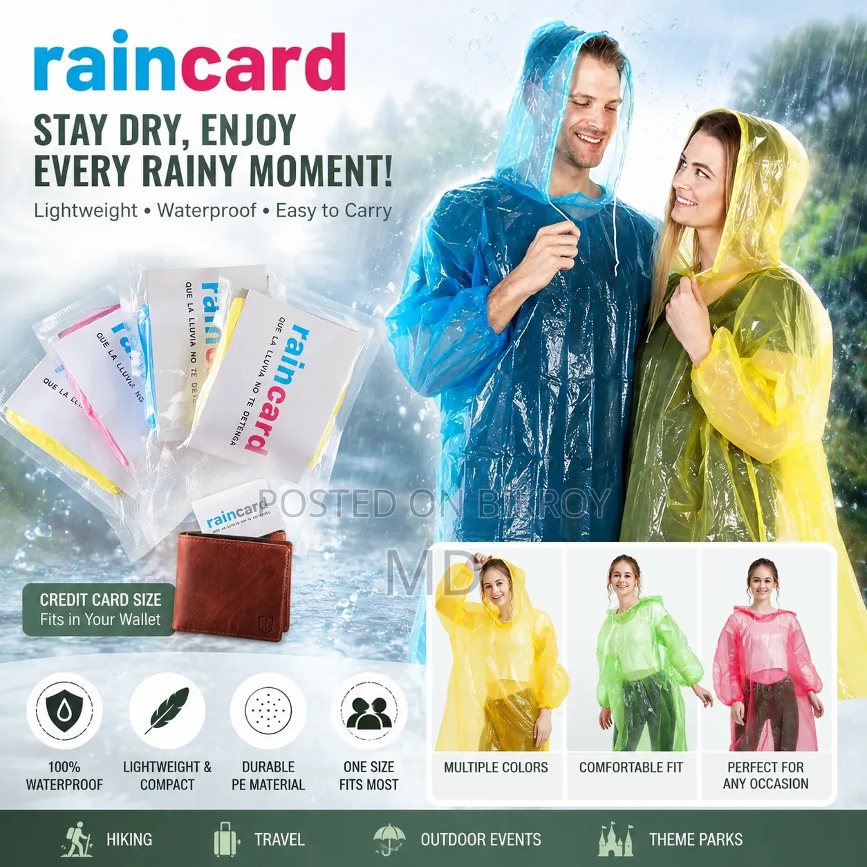 Pocket Rain Coat