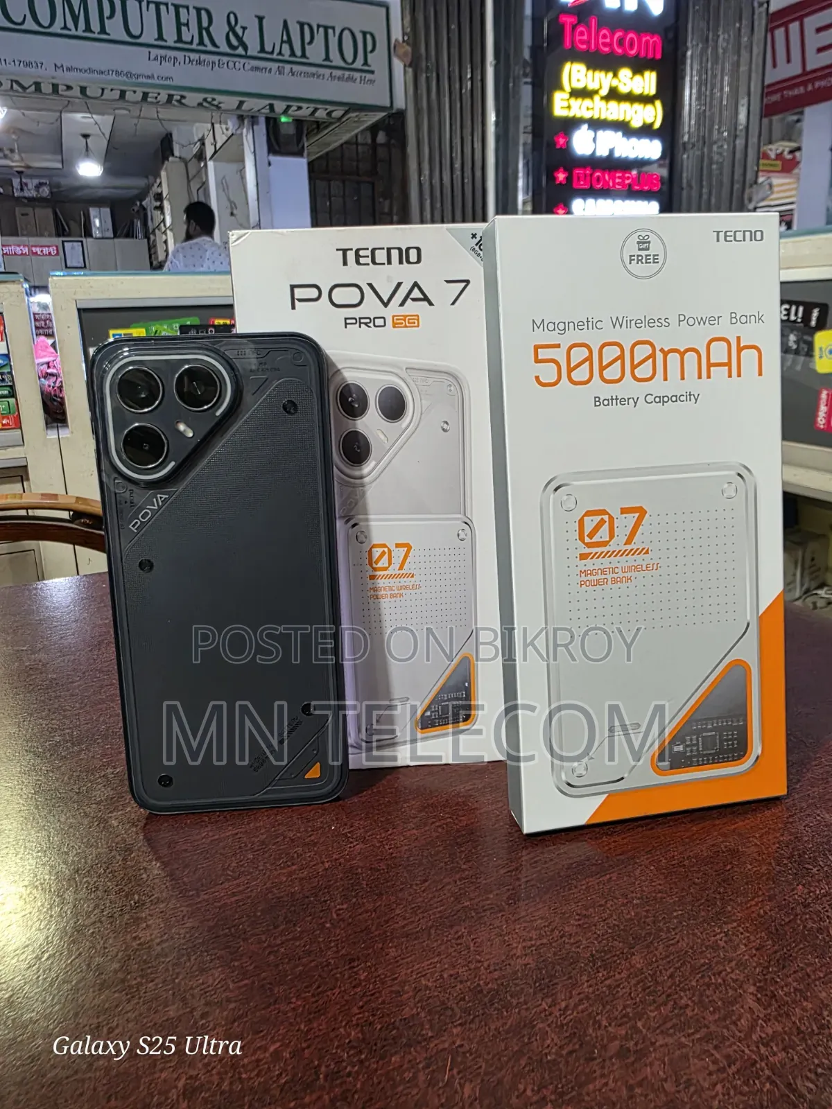 Tecno Pova 7 Pro 5G 256 GB Black
