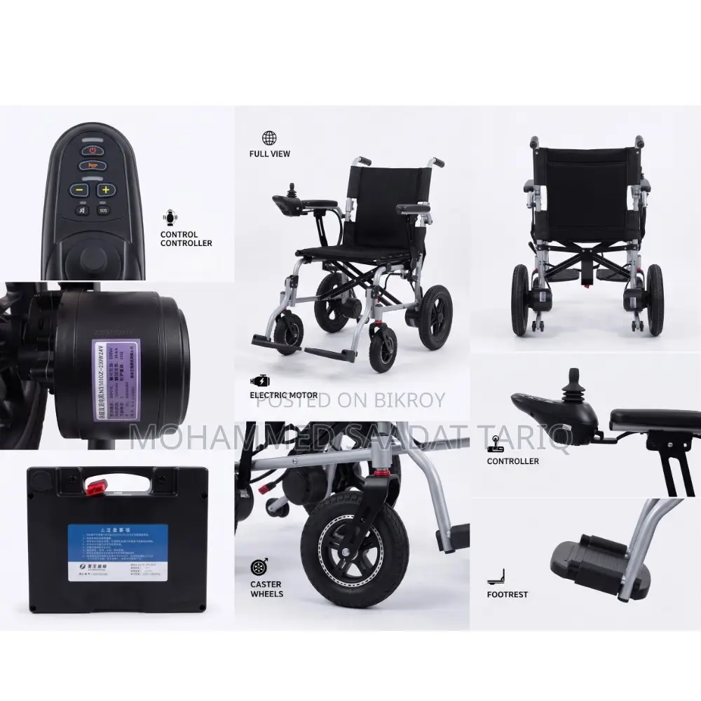 Premium Foldable Electric Wheelchair