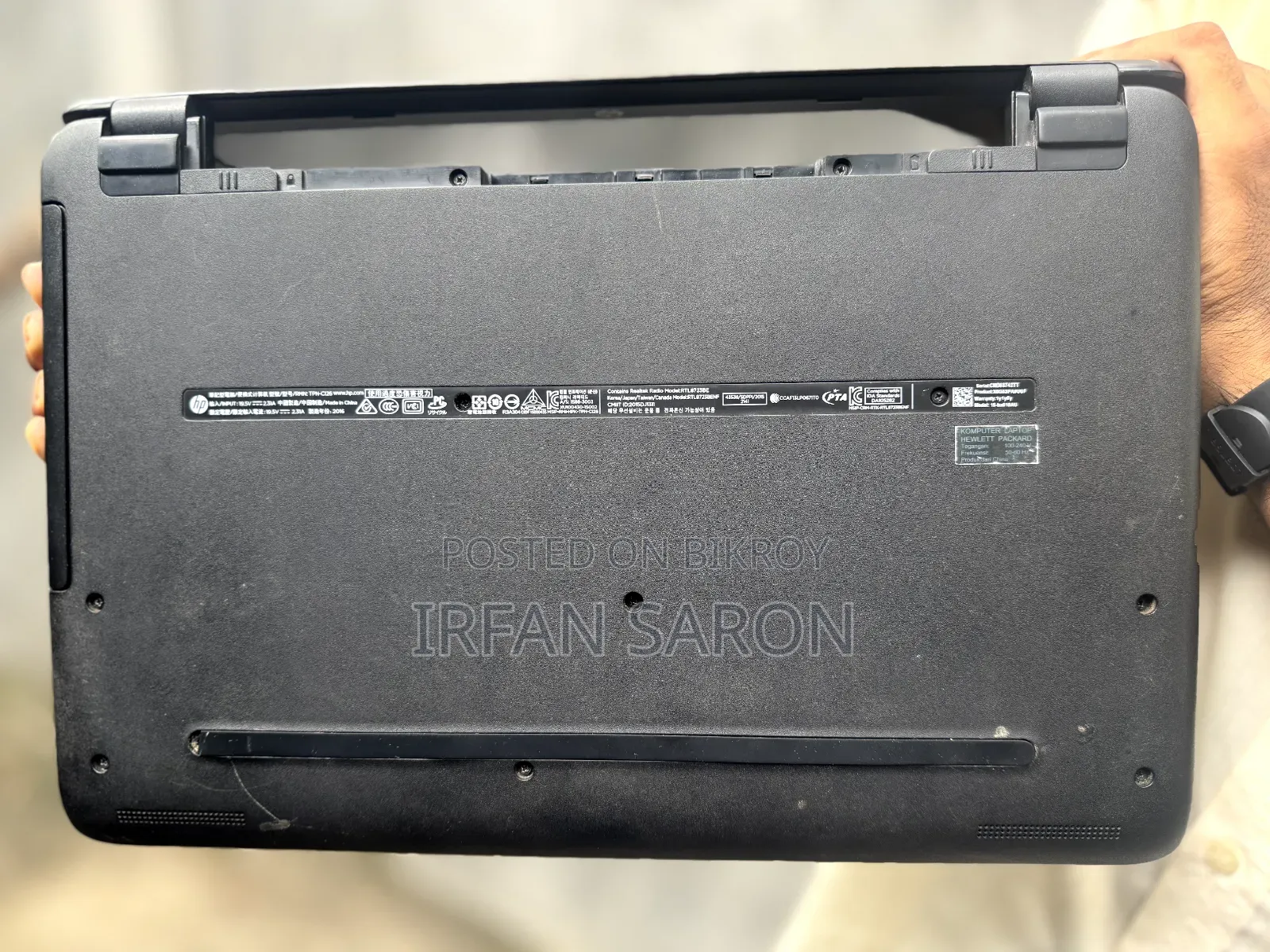 Laptop HP 6GB AMD SSD 128GB