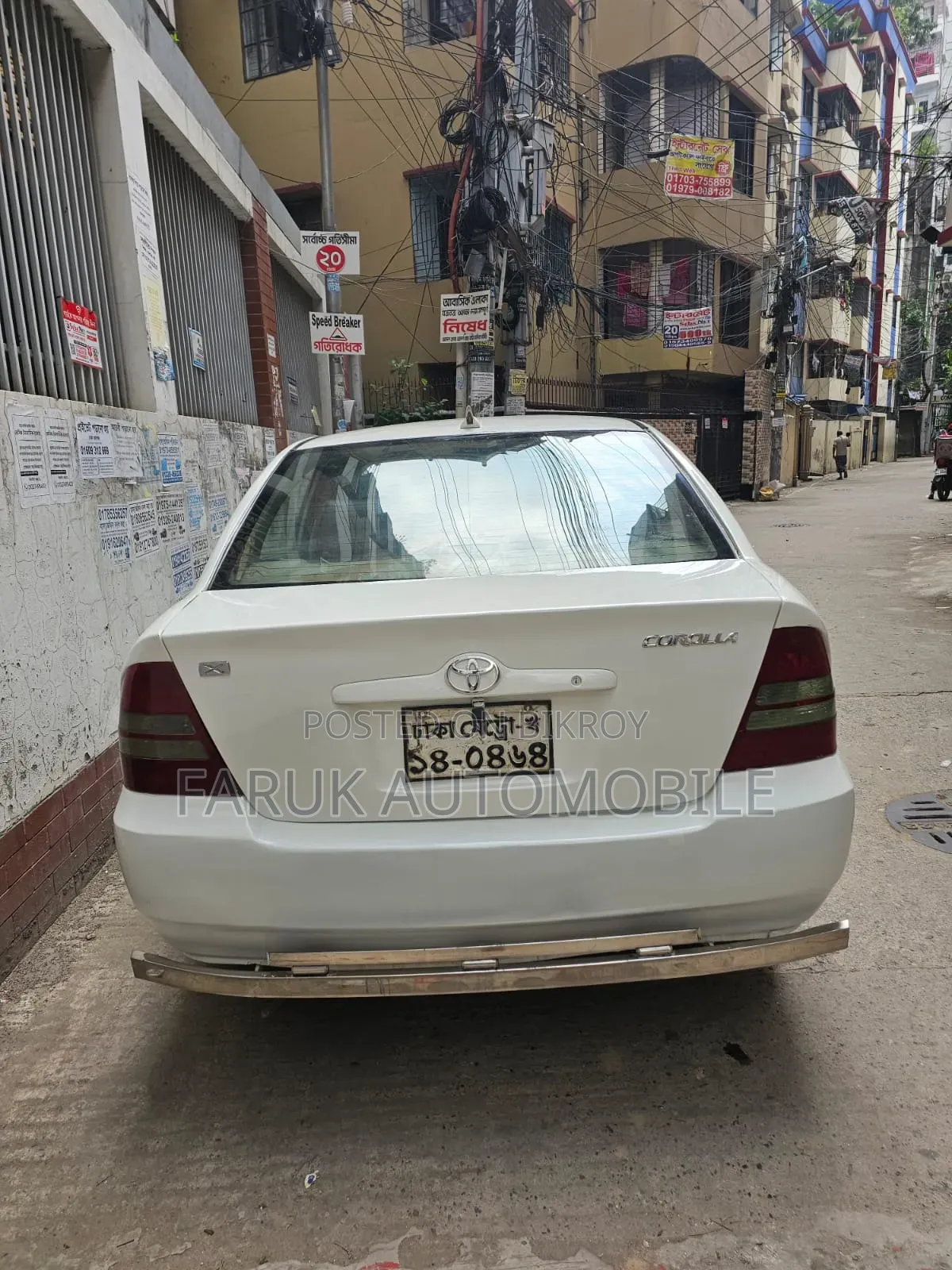 Toyota Corolla Sedan 2001 White