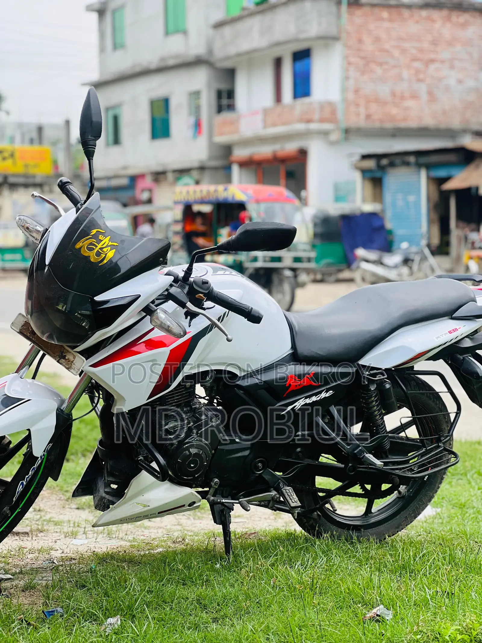 TVS Apache RTR 160 2V 2018 White