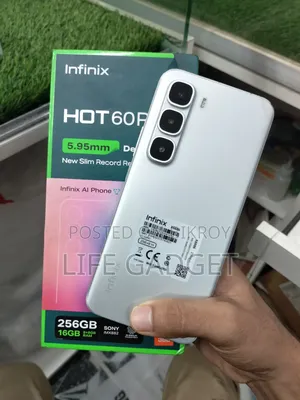 Infinix Hot 60 Pro+ 128 GB White