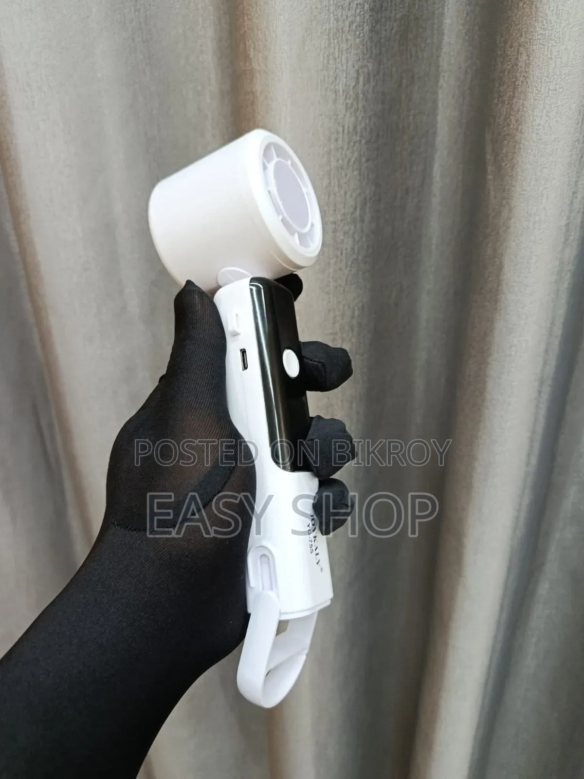 Portable Handheld Fan Yg-755 | 100 Speed, Digital Display, Type-c