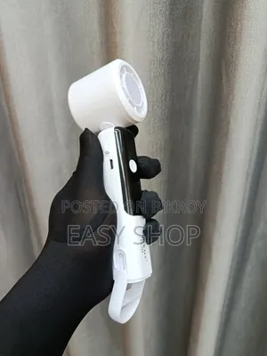 Portable Handheld Fan Yg-755 | 100 Speed, Digital Display, Type-c