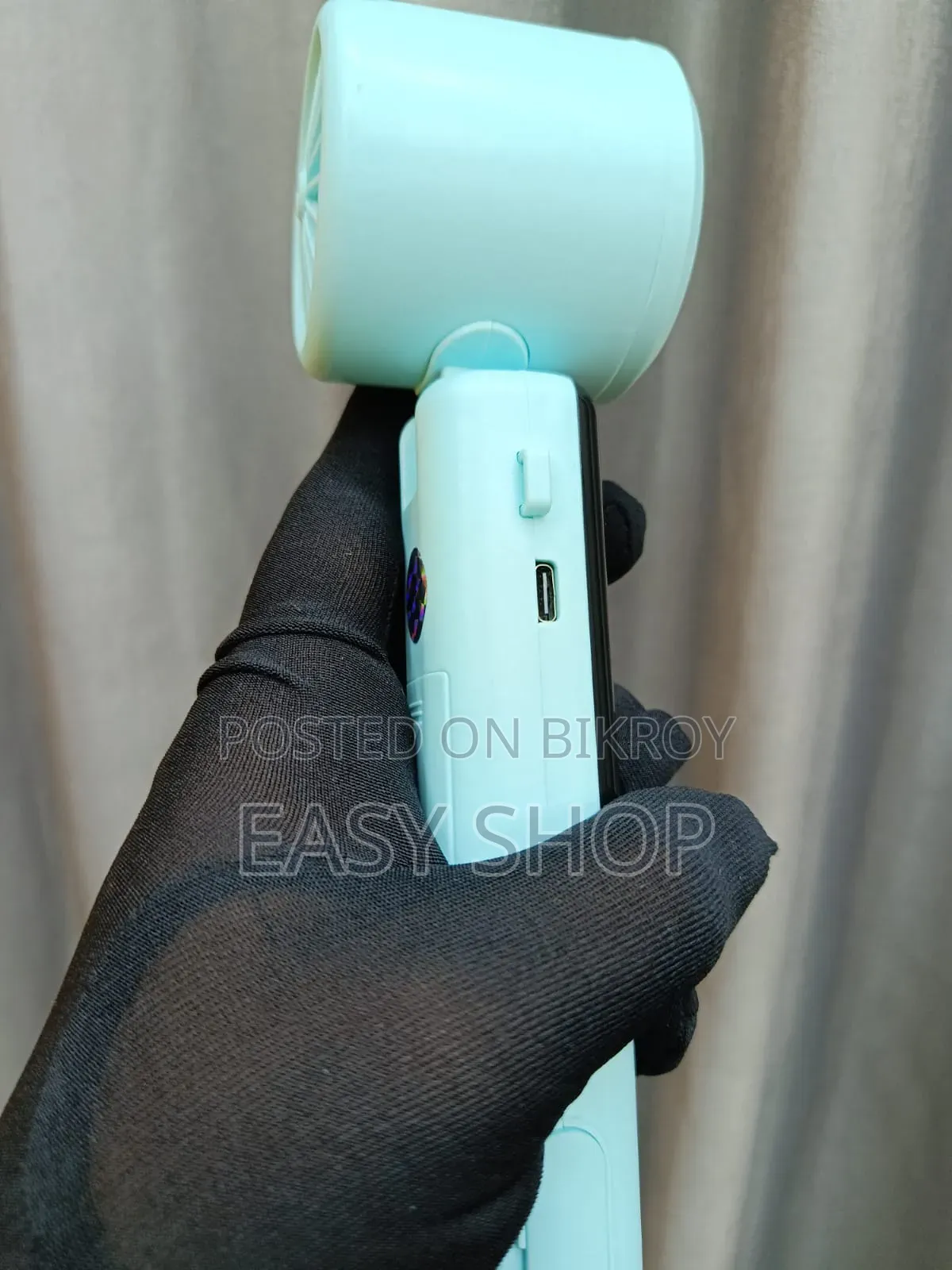 Portable Handheld Fan Yg-755 | 100 Speed, Digital Display, Type-c