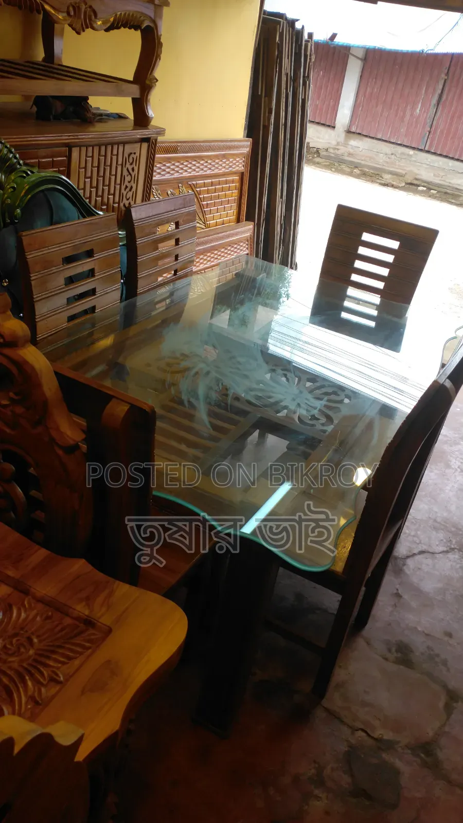 অরজিনিয়াল সেগুন কাঠের ফার্নিচার