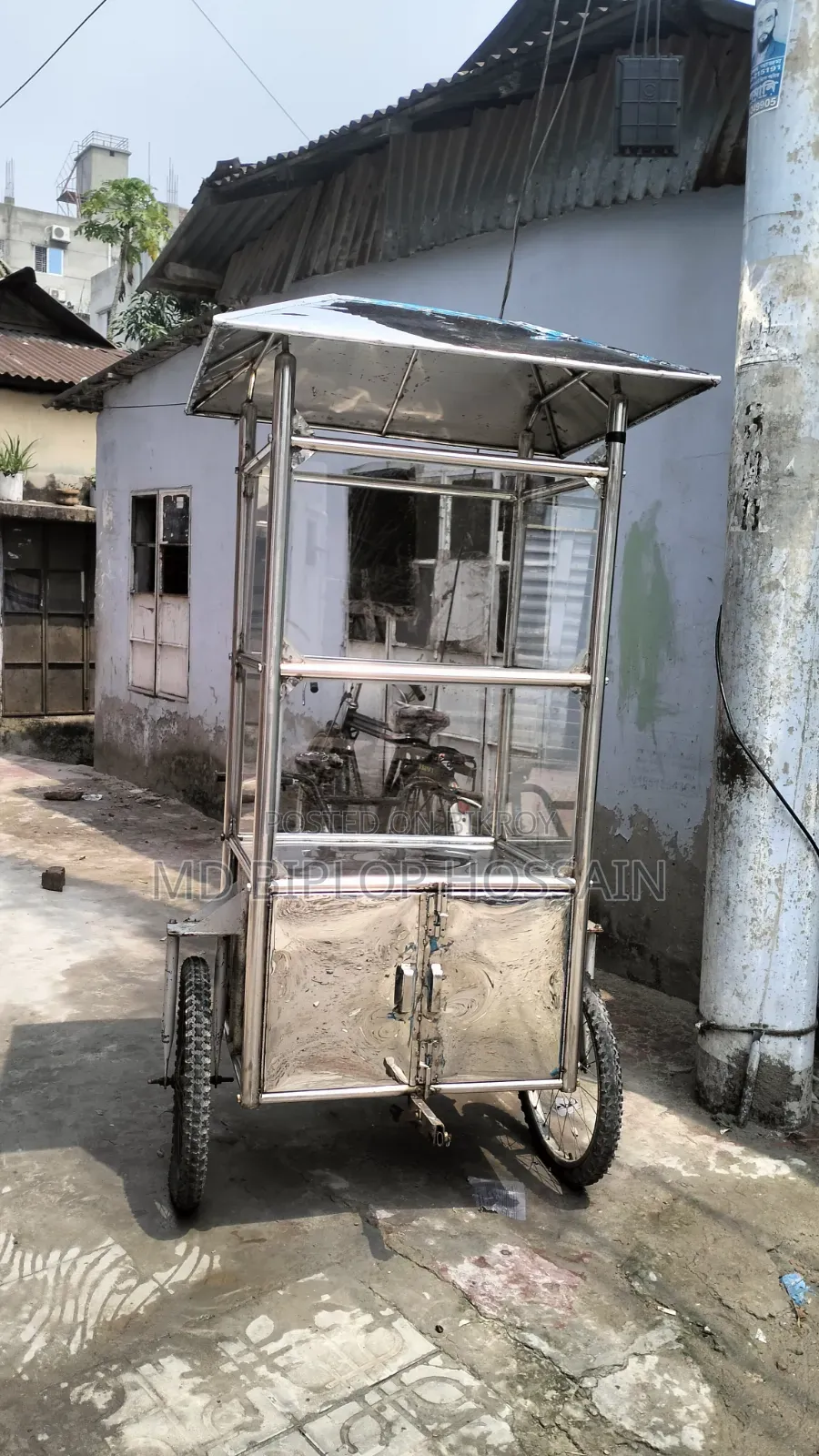 Stainless Steel Food Cart