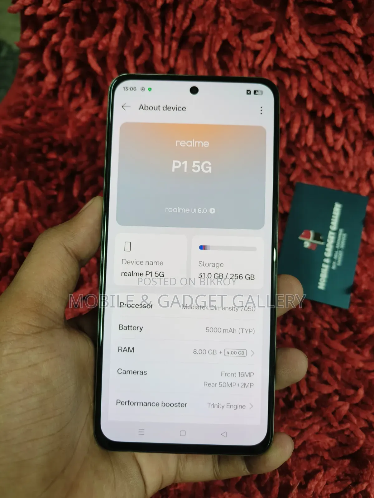 Mobile Phone 256 GB Rose Gold