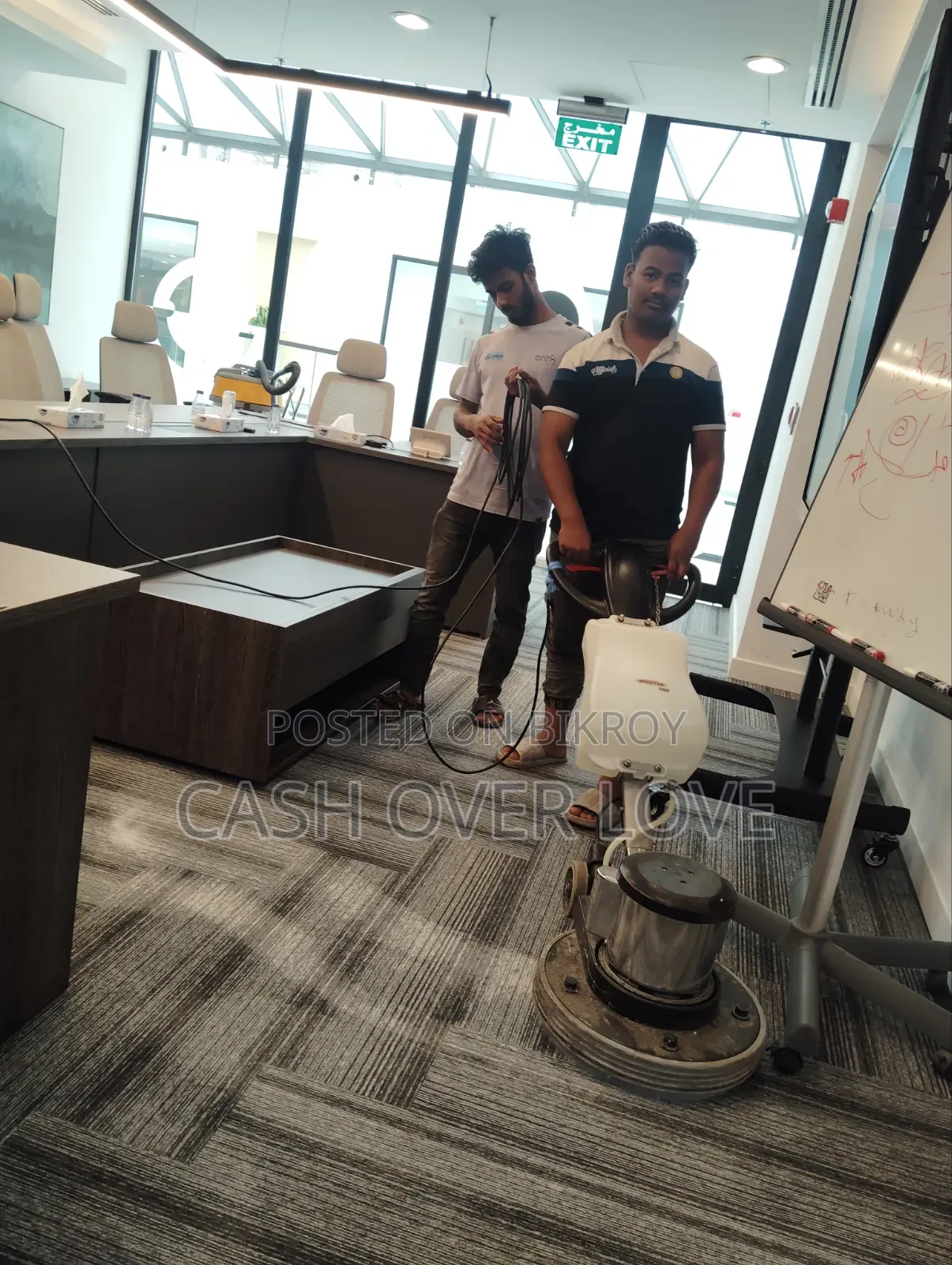 Experienced Cleaning Supervisor (2 years of experience in Saudi Arabia).