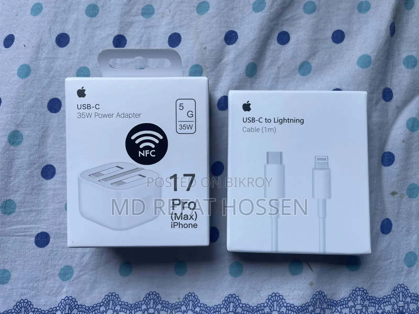 iPhone Adapter and Cable