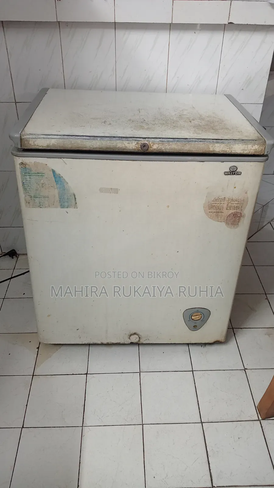 Used Walton Fridge in Good Condition /পুরোনো ভালো ফ্রিজ বিক্রয়। 