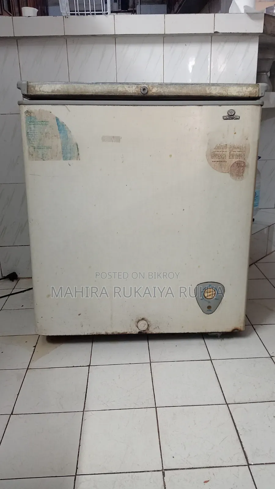 Used Walton Fridge in Good Condition /পুরোনো ভালো ফ্রিজ বিক্রয়। 