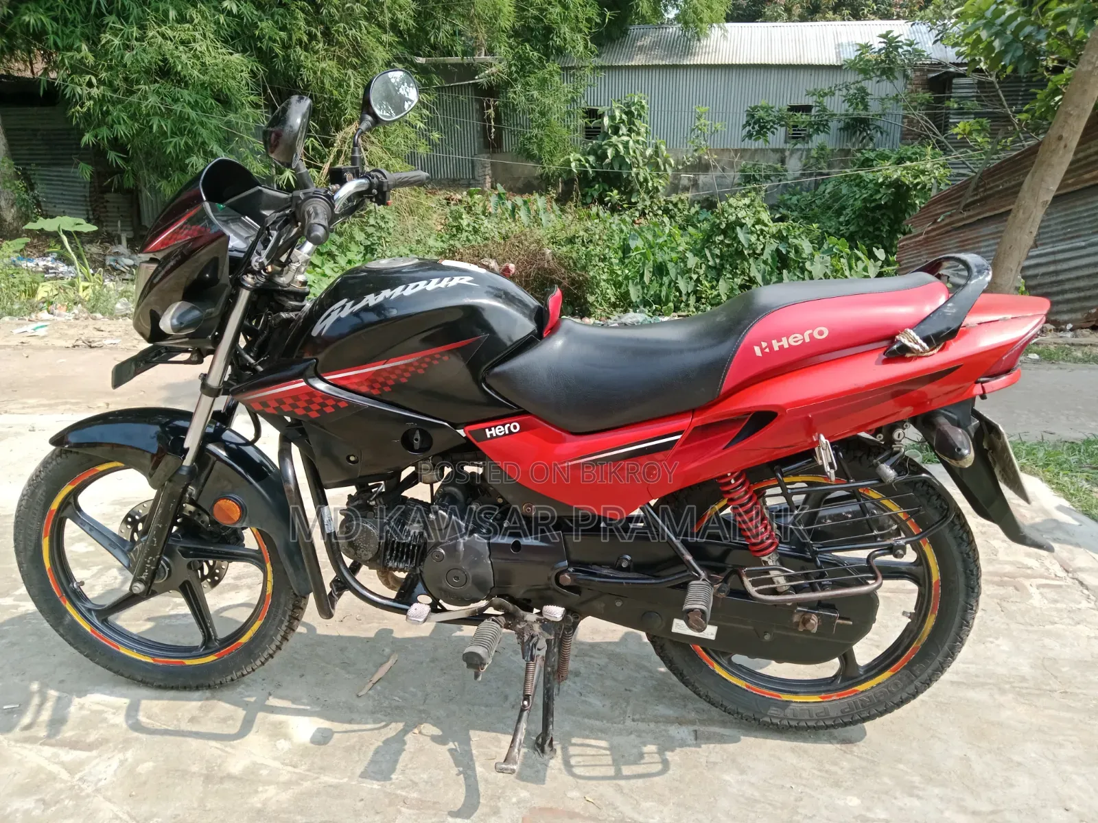 Hero Glamour 2018 Black