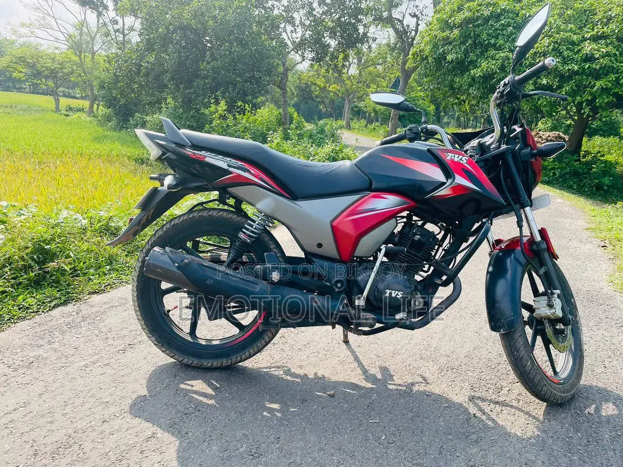 TVS Stryker 125 2021 Red