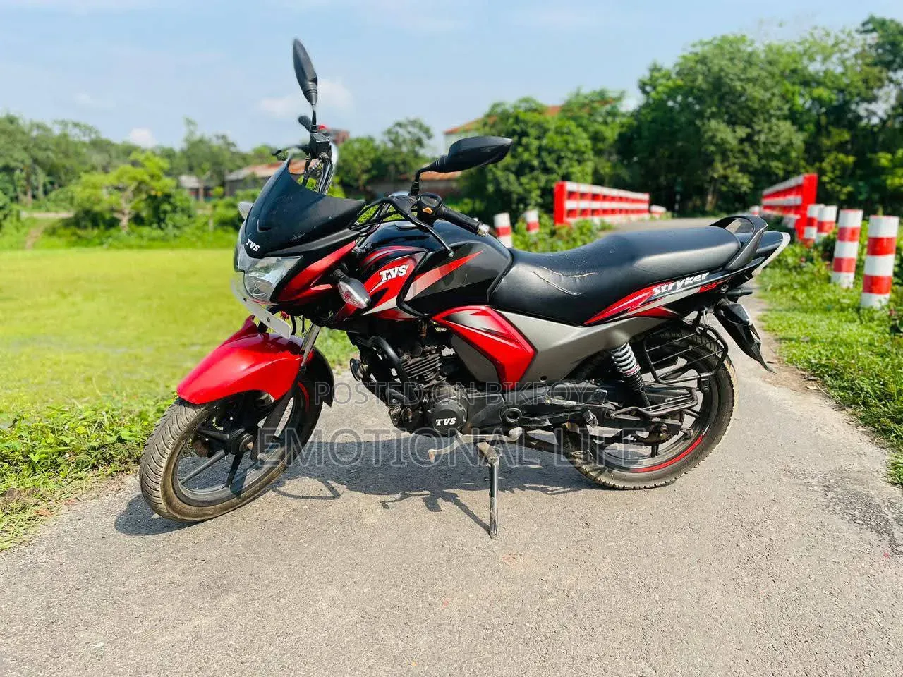 TVS Stryker 125 2021 Red