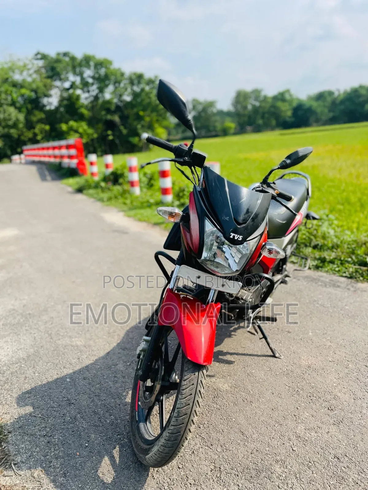 TVS Stryker 125 2021 Red