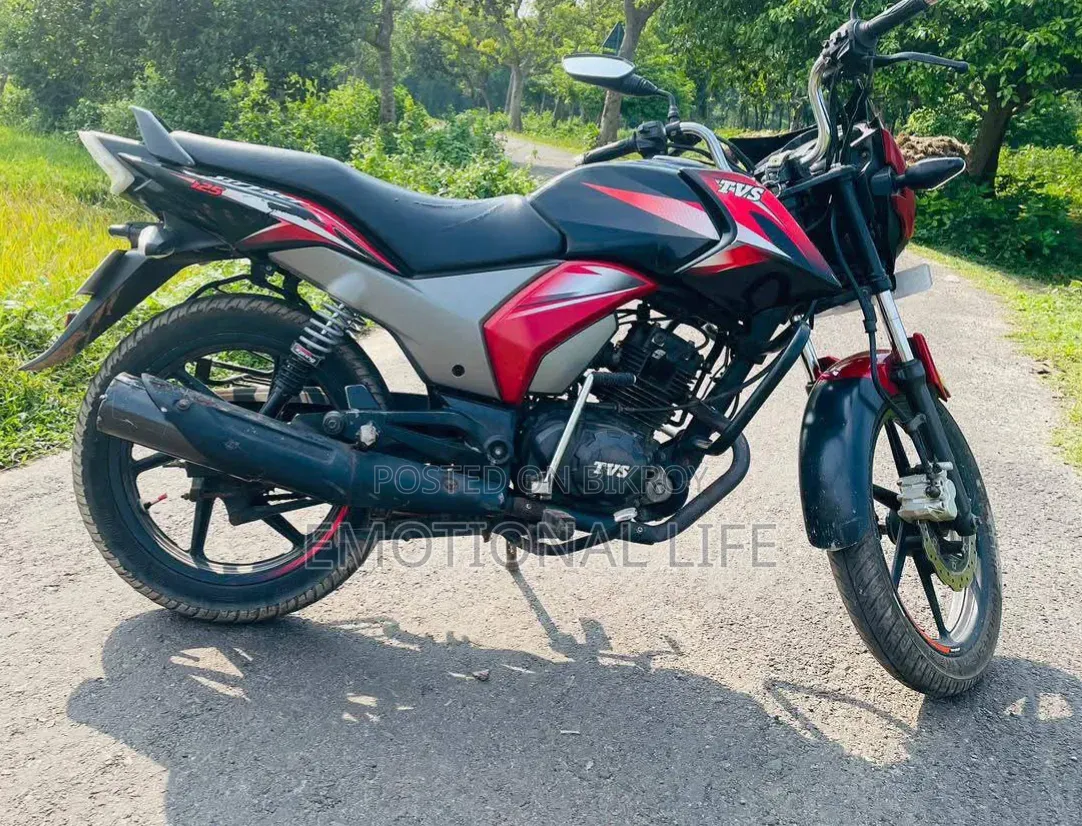 TVS Stryker 125 2021 Red