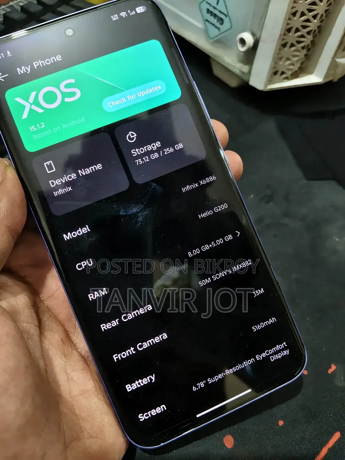 Infinix Hot 60 Pro+ 128 GB Blue