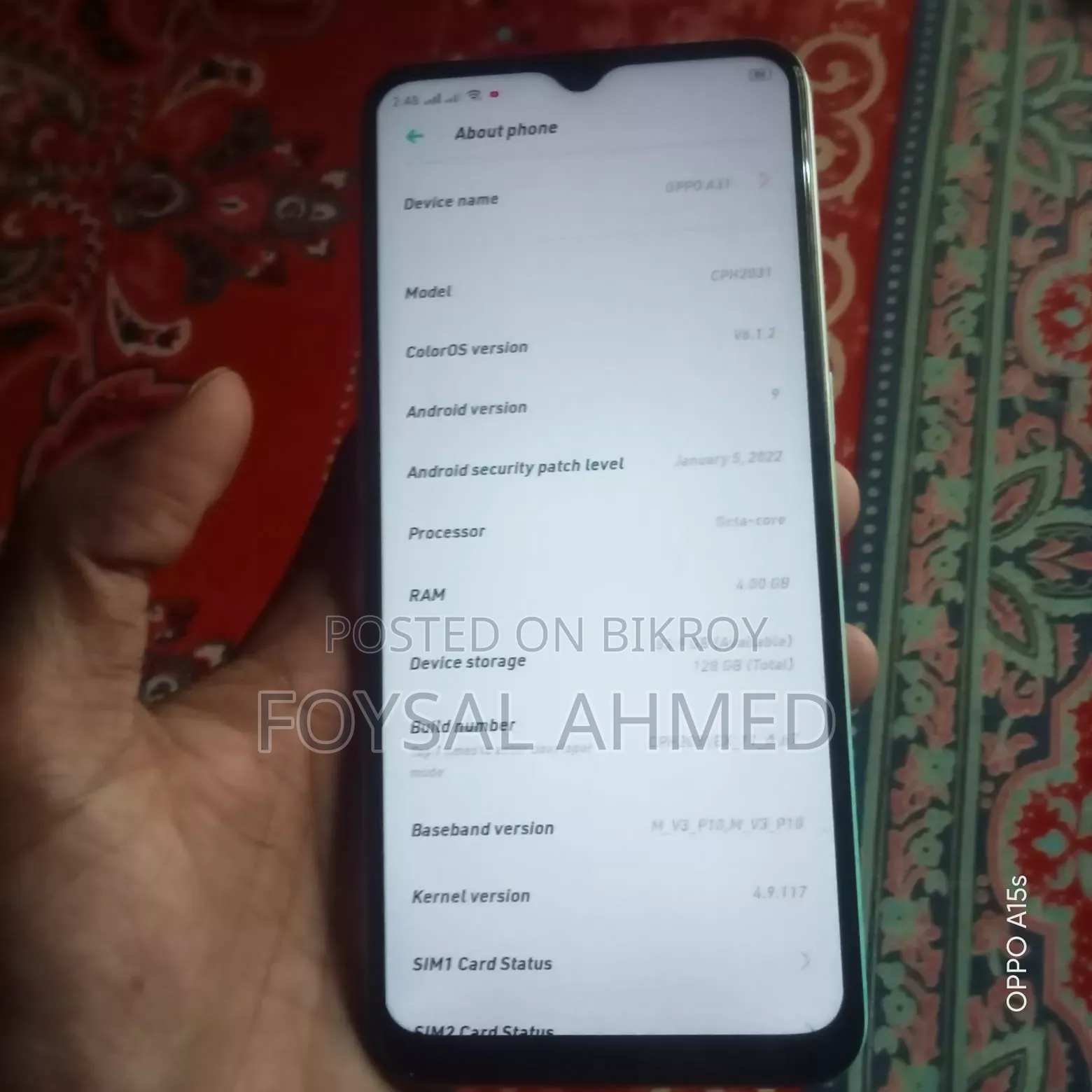 Oppo A31 128 GB White