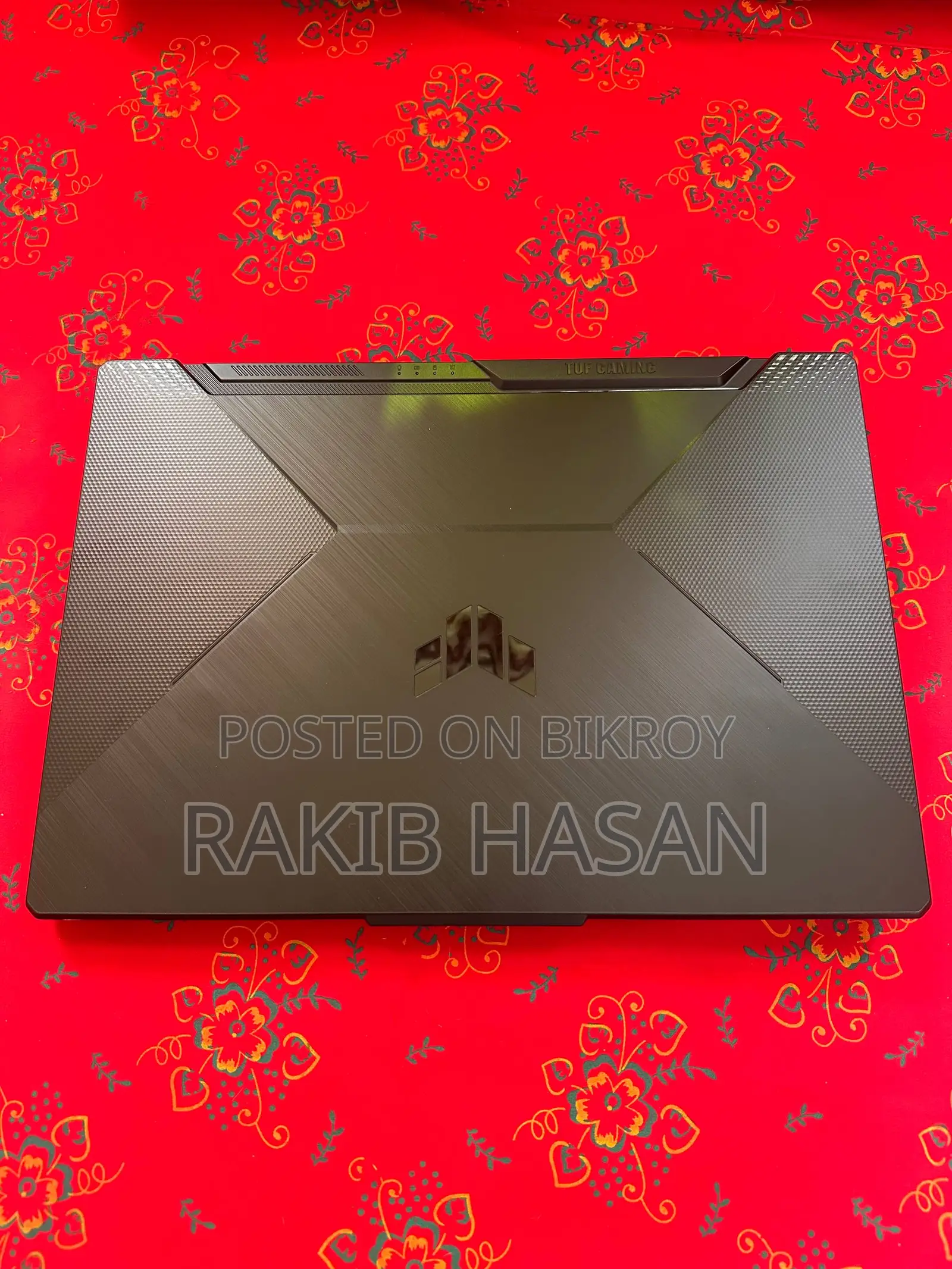 ল্যাপটপ আসুস টিইউএফ গেমিং এ১৫ ৮জিবি এএমডি রাইজেন ৭ এসএসডি ৫০০জিবি