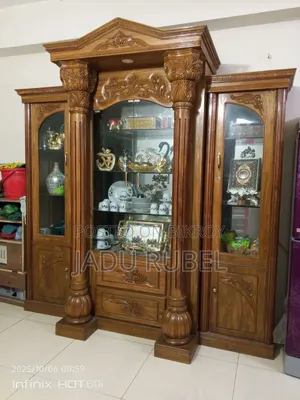 Teak Wood Showcase