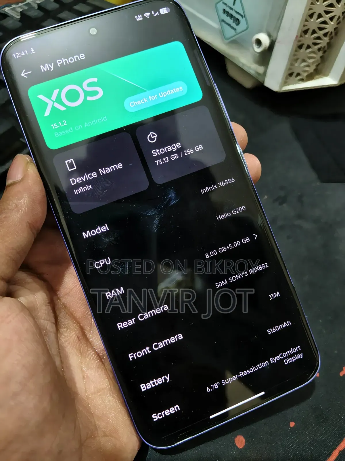 Infinix Hot 60 Pro+ 128 GB Blue