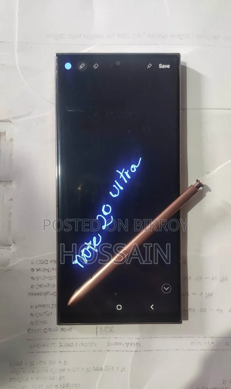 Samsung Galaxy Note 20 Ultra 5G 256 GB Rose Gold